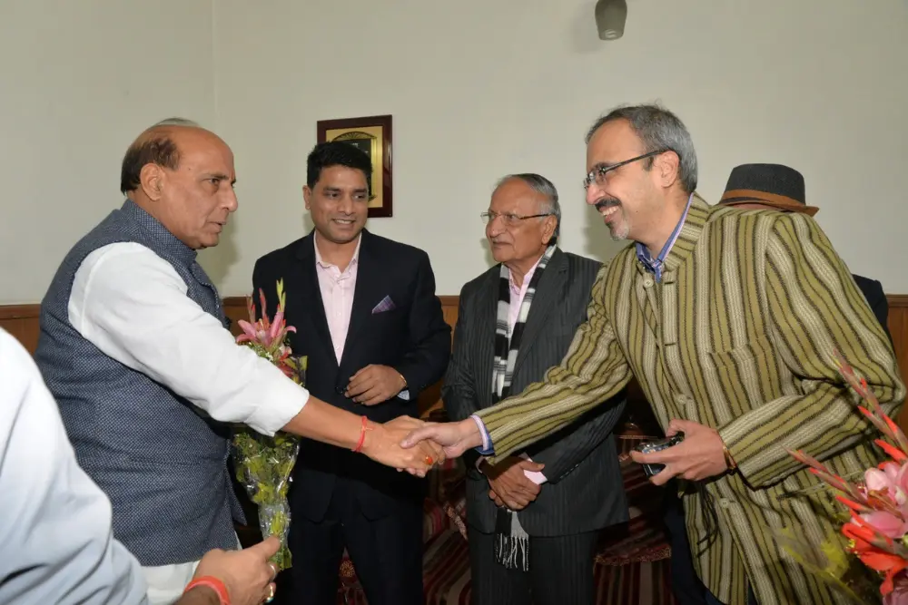 Ravi somani & deference minister of india