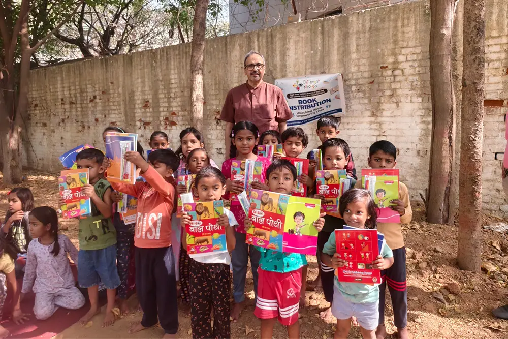 Ravi somani and Different Strokes — Social Initiative